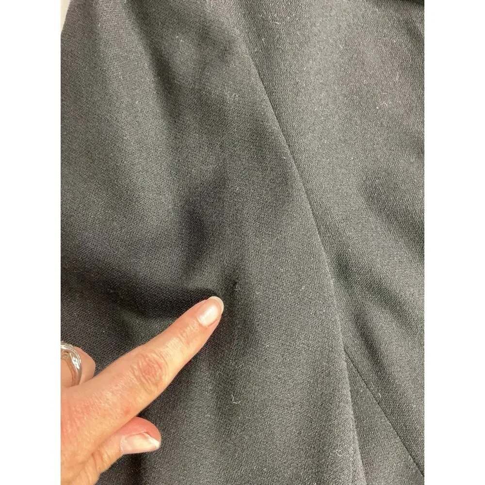 Vtg Women’s Lauren Ralph Lauren Black Long Coat With Tags - Picture 16 of 16